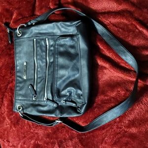 Black Rosetti crossbody purse